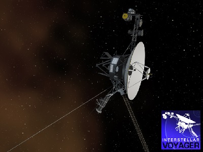 According to <a href="http://www.jpl.nasa.gov/news/news.php?release=2013-277">NASA scientists</a>, the Voyager 1 spacecraft entered interstellar space in August 2012, becoming the first spacecraft to leave the <a href="/our_solar_system/solar_system.html">solar system</a>. The space probe is about 19 billion km from the <a href="/sun/sun.html">Sun</a>.  <a href="/space_missions/voyager.html">Voyager 1 and 2</a> were launched in 1977 on a <a href="/space_missions/voyager.html">mission</a> that flew them both by <a href="/jupiter/jupiter.html">Jupiter</a> and <a href="/saturn/saturn.html">Saturn</a>, with Voyager 2 continuing to <a href="/uranus/uranus.html">Uranus</a> and <a href="/neptune/neptune.html">Neptune</a>. Voyager 2 is the longest continuously operated spacecraft. It is about 15 billion km away from the <a href="/sun/sun.html">Sun</a>.<p><small><em>Image courtesy of NASA</em></small></p>